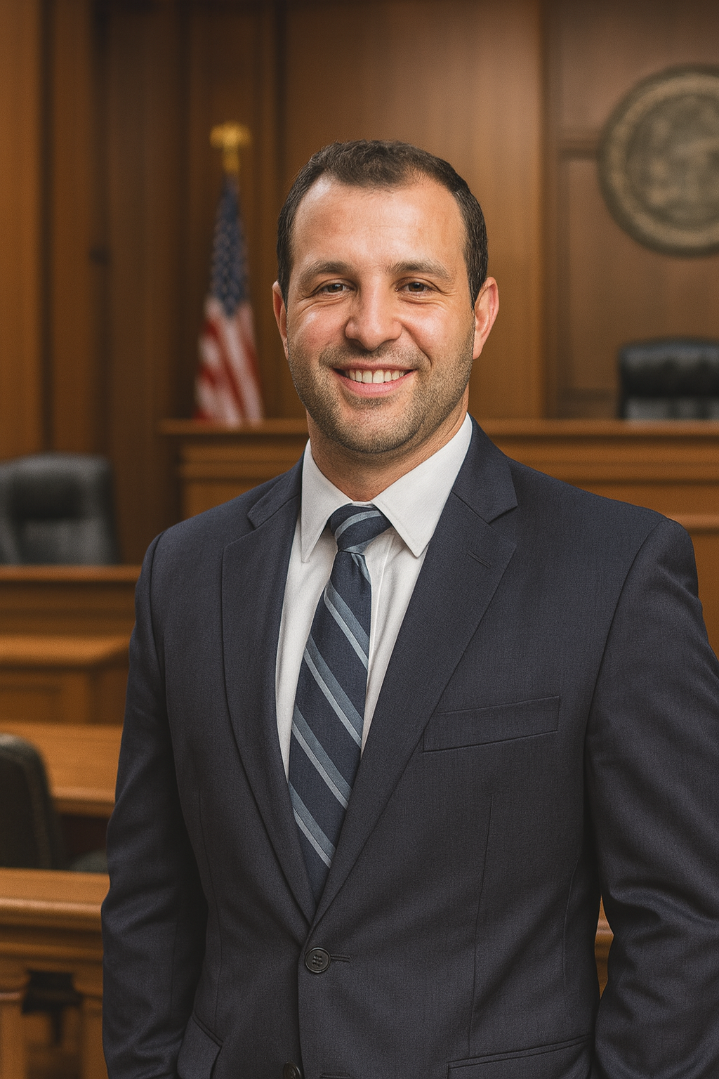 Josh Kushner representing in court